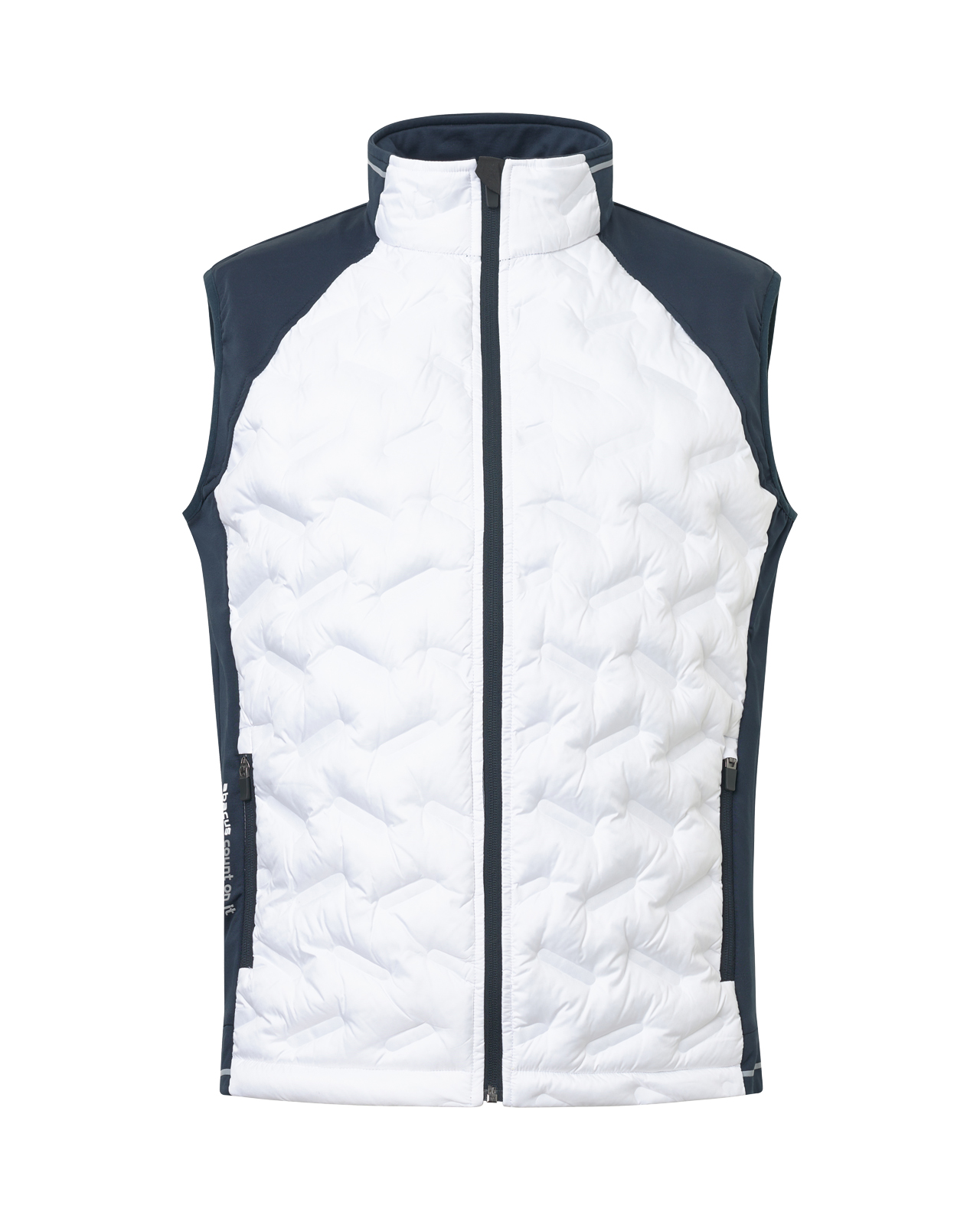 Grove, Vest, Herre - navy_white