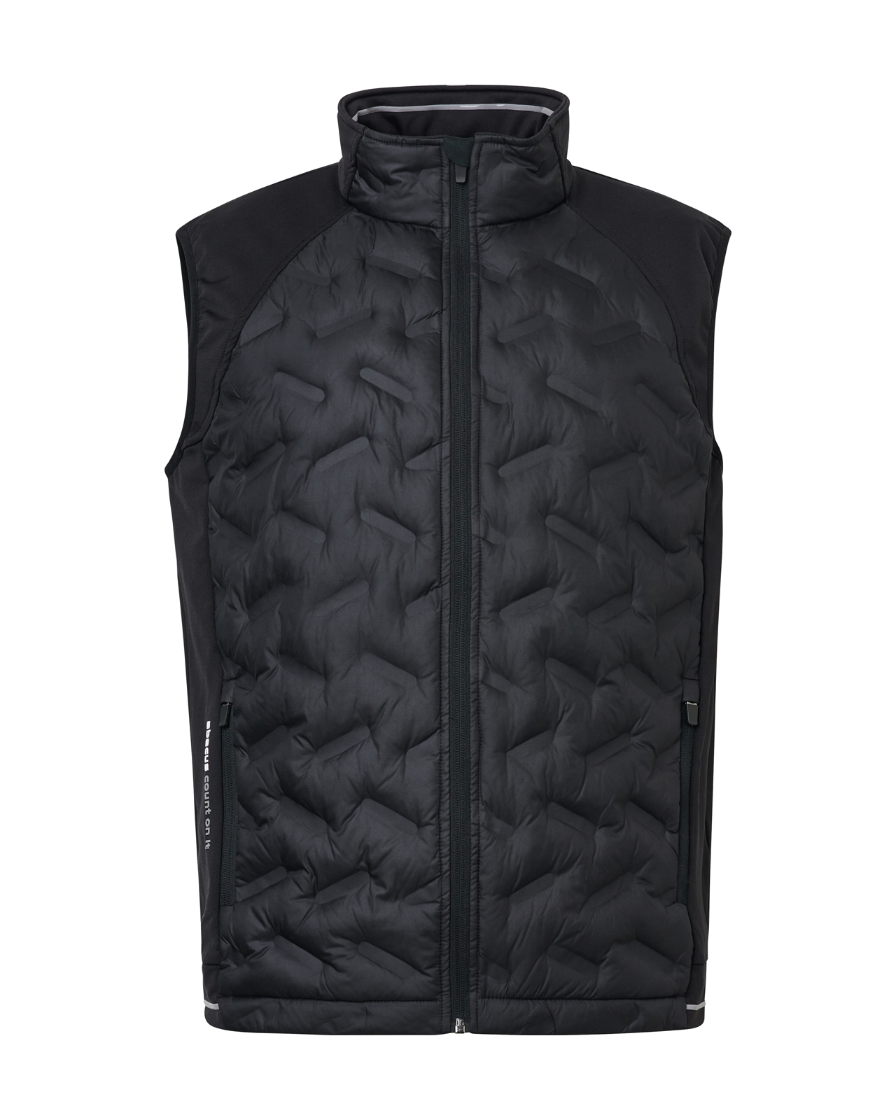 Grove, Vest, Herre - black