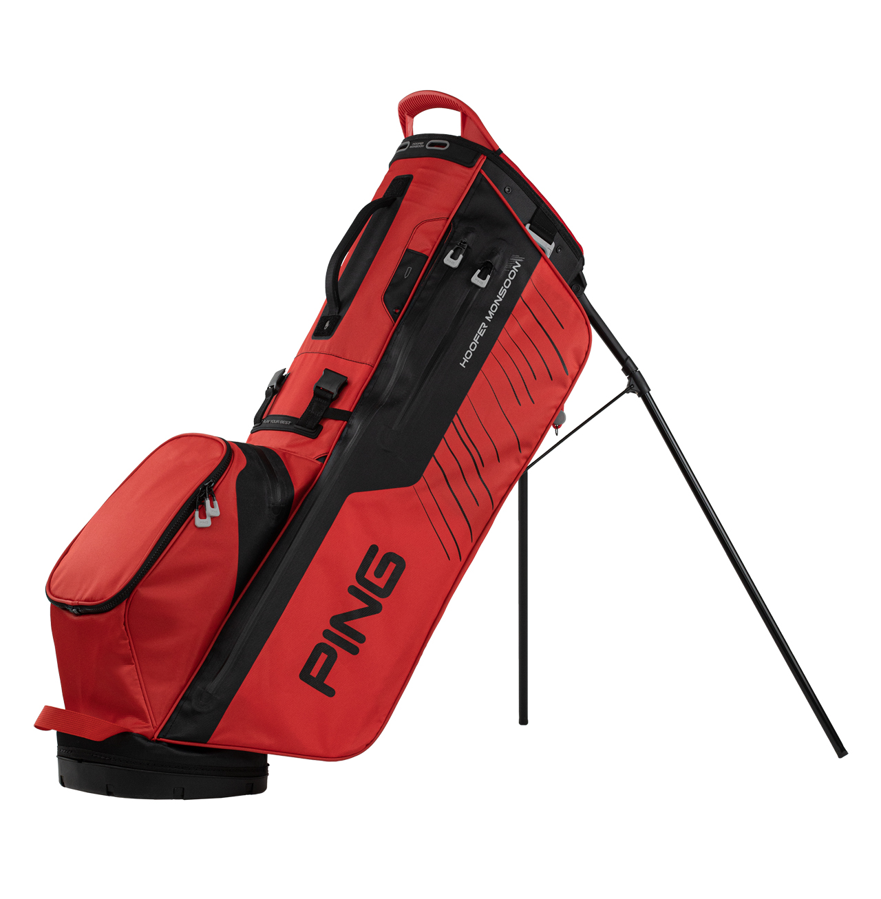 Hoofer Monsoon, Standbag - red_black