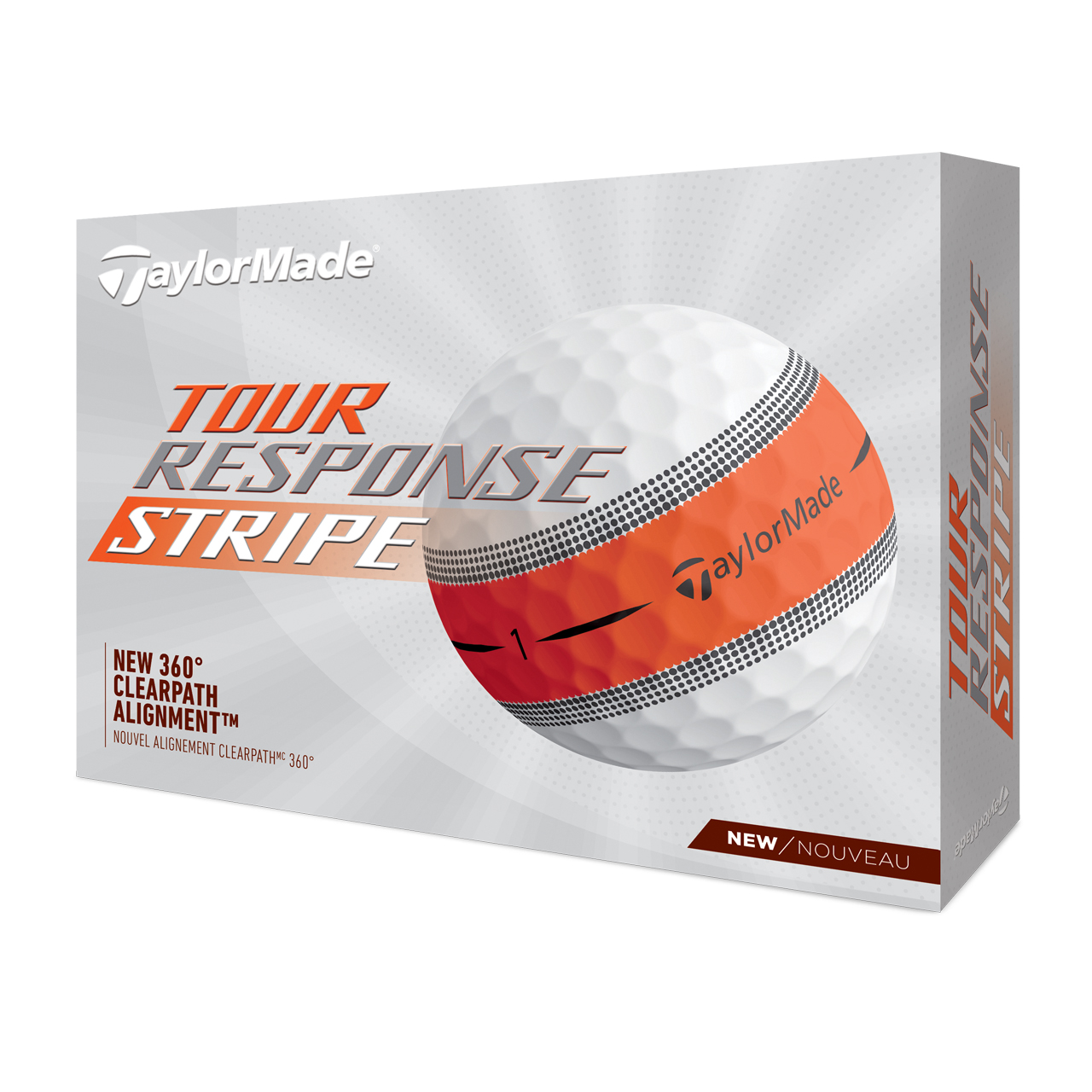 Tour Response Stripe, Bolde 3-pack - orange